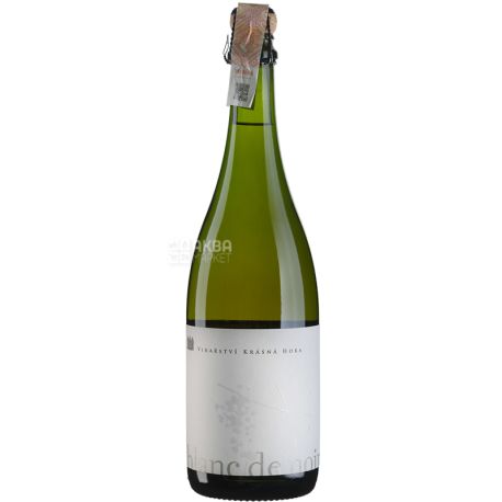 Krasna hora, Blanc de Noir sekt, 0,75 л, Игристое белое вино, Нон-дозаж