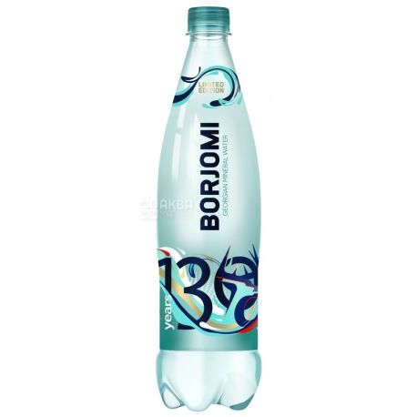 Borjomi, 0,75 л, Боржомі, Вода мінеральна сильногазована, ПЕТ