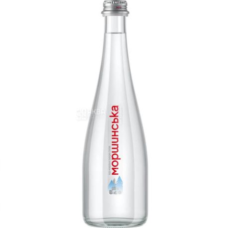 Morshynska, 0.5 L, Still Water, Premium, Glass, glass