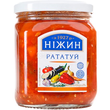 Нежин, 450 г, Овощная консервация, Рататуй