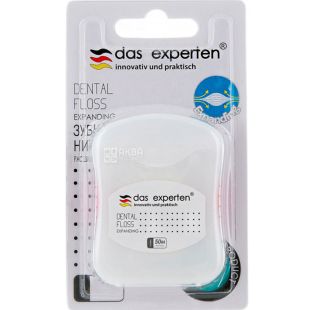 Das Experten, Expending Dental Floss, 50 м, Зубная нить