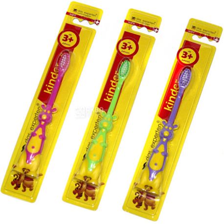 Das Experten TePe Kids Extra Soft, 1 шт, Зубная щетка, детская, с 3-х лет, в ассортименте