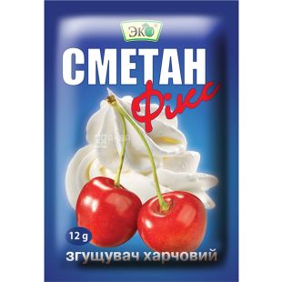 Еко, Сметанфікс, 12 г, Загущувач для вершків,харчовий