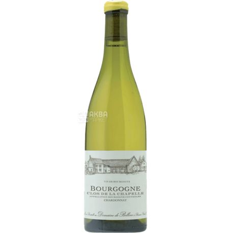 Domaine de Bellene, Bourgogne Chardonnay Clos de la Chapelle, 0,75 л, Вино біле сухе