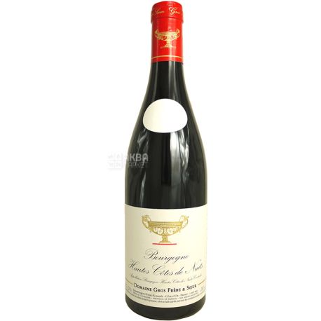 Gros Frere et Soeur, Bourgogne Hautes Cotes De Nuits, 0,75 л, Вино красное сухое