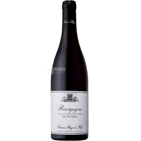 Simon Bize et Fils, Bourgogne Les Perrieres, 0.75 L, Dry red wine