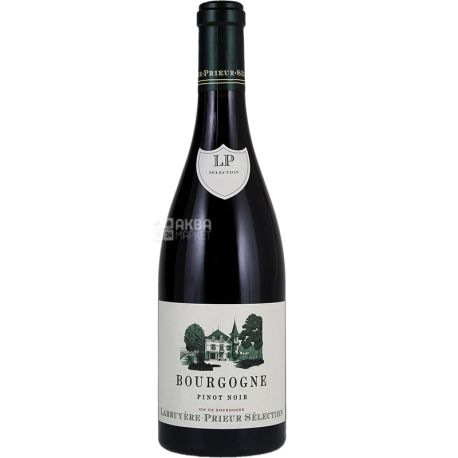 Labruyere-Prieur Selection, Bourgogne Pinot Noir, 0,75 л, Вино красное сухое