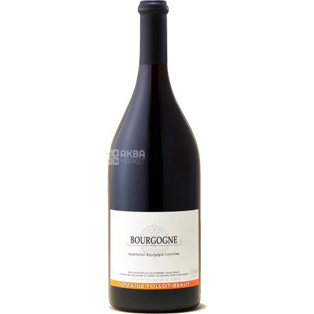Domaine Tollot-Beaut, Bourgougne Rouge, 0,75 л, Вино красное сухое
