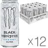 Monster Energy Zero Ultra, Упаковка 12 шт. по 0,35 л, Напій енергетичний безалкогольний, без цукру