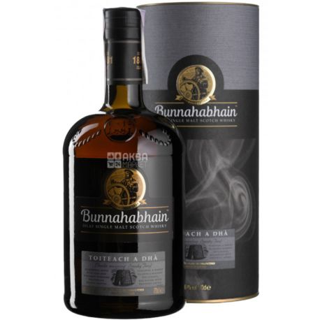 Bunnahabhain Toiteach A Dha Tube, 0,7 л, Виски односолодовый, подарочная упаковка