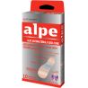 Alpe, Antibacterial Flesh-tone, 10 шт., Пластир антибактеріальний, класичний, тілесного кольору, 76 мм х 19 мм