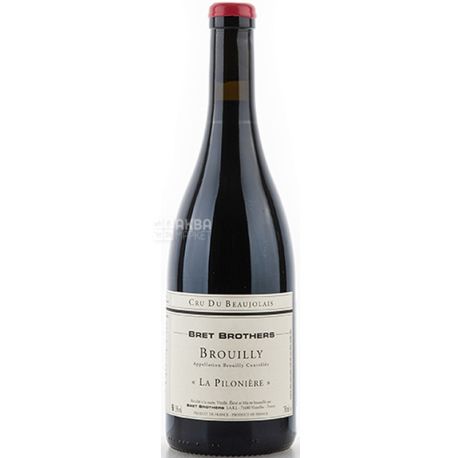 Bret Brothers, Brouilly La Piloniere, 0,75 л, Вино червоне сухе
