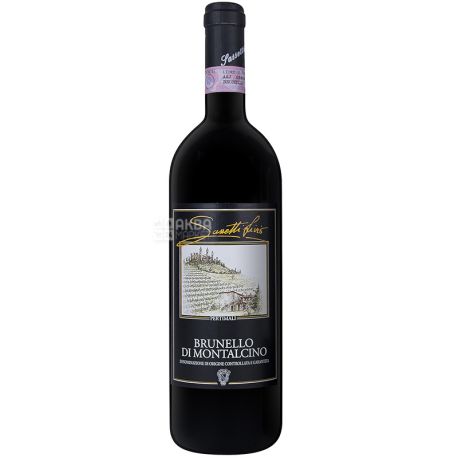 Sassetti Livio, Brunello di Montalcino, 0,75 л, Вино красное сухое