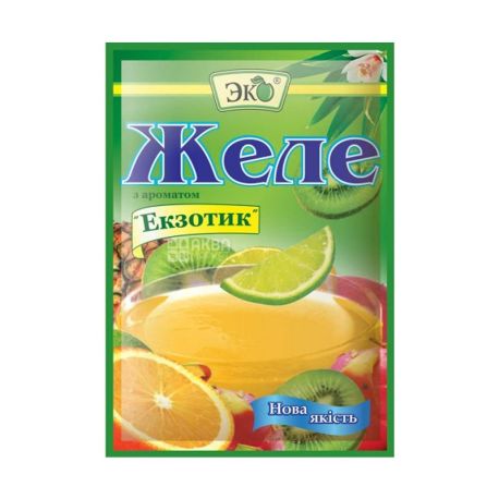 Эко, 90 г, желе, экзотик
