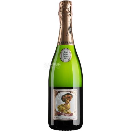 Naveran, Brut Nature Vintage Non-dosage, 0,75 л, Вино біле ігристе