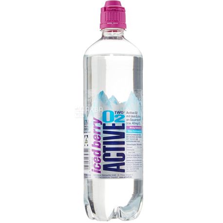 Active O2 Berry, 0,5 л, Напиток обогащенный кислородом Ягодный, негазированный