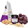 Can Bech, 115 g, Sweet cheese sauce with black grapes and Mallorcan almonds