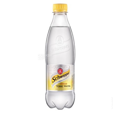 Schweppes, 0,5 л, Сладкая вода, Indian Tonic, ПЭТ