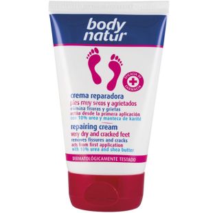 Body Natur, Repairing Foot Cream, 100 мл, Восстанавливающий крем для стоп, для очень сухой и потрескавшейся кожи 