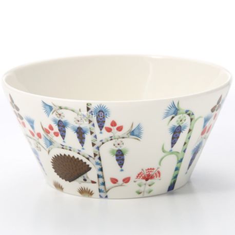 Iittala, Taika Siimes, 600 мл, Миска из каменной керамики, с принтом