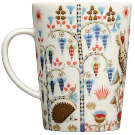 Iittala, Taika Siimes, 400 мл, Кружка из каменной керамики, с принтом