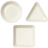 Iittala, Teema, 3 шт, Набор тарелок, фарфоровые, белые, разной формы