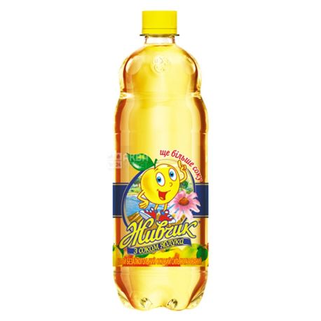 Zhivchik, 1 l, sweet water, Apple, PET