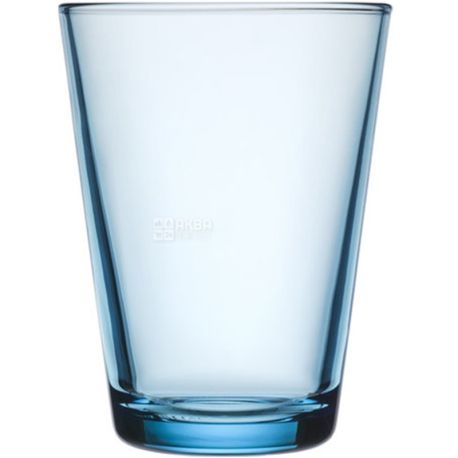 Iittala, Kartio, 2 шт., Стакан стеклянный, светло-голубой, 400 мл