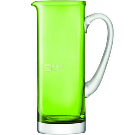 LSA international, Basis, 1,5 л, Графин, скляний, лаймового кольору