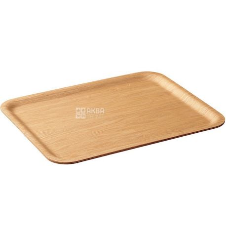 Kinto, Place Mat, Поднос с березовой древесины, прямоугольный, 365 x 145 мм