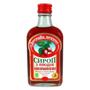 Здорова родина, Сироп з плодів шипшини, 0,2 л, скло