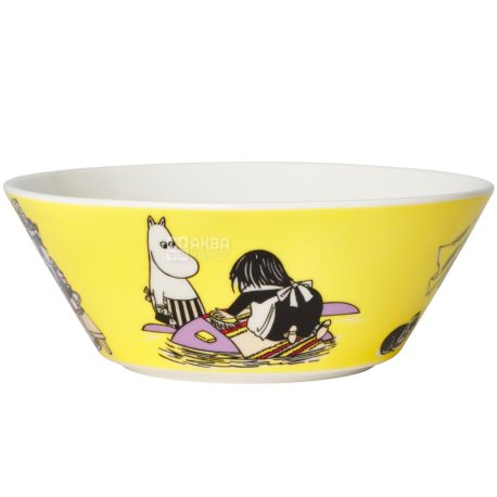Arabia, Moomin, 1 шт., Піала порцелянова Мізабель, з малюнком, 15 см