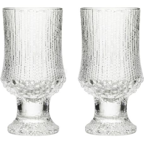 Iittala, Ultima Thule, 340 мл, 2 шт, Стакан Гоблет, скляний, прозорий