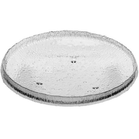 Iittala, Ultima Thule, Блюдо для сервировки, стеклянное, прозрачное, 37 см