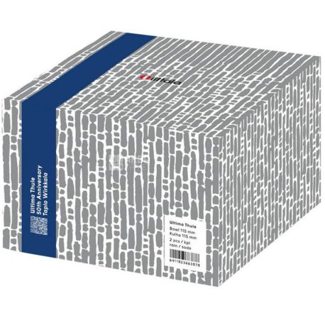 Iittala, Ultima Thule, 2 шт, Блюдо для сервірування, скляне, темно-синє, 11,5 см