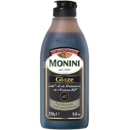 Monini, 250 мл, Глазур бальзамічна, ПЭТ