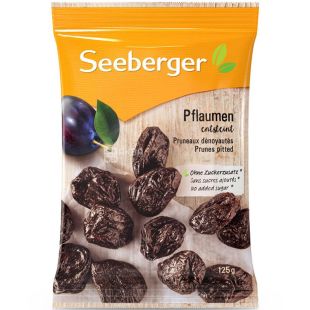 Seeberger, Сливы экстра сушеные крупные, 125 г