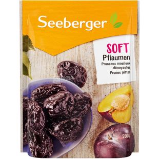 Seeberger, Сливы экстра мягкие без косточек, 200 г