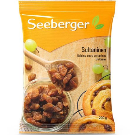 Seeberger, 200 g, Raisins Sultan