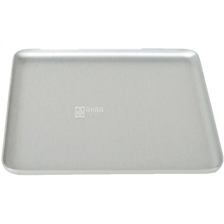 Kaymet, 16 x 16 cm, Square tray, silver