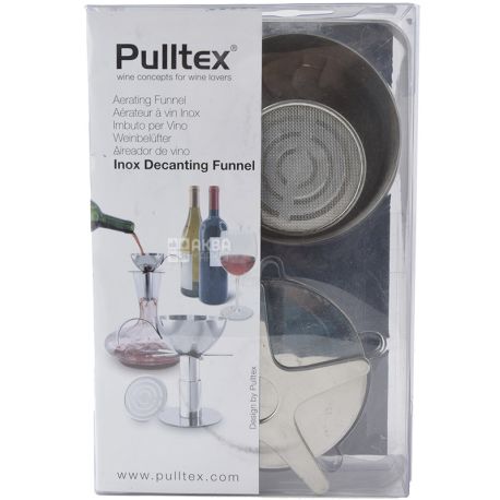 Pulltex, Устройство для декантации, нержавеющая сталь