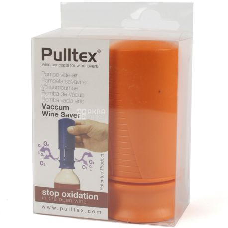 Pulltex, Пробка для зберігання вина, вакуумна пластикова