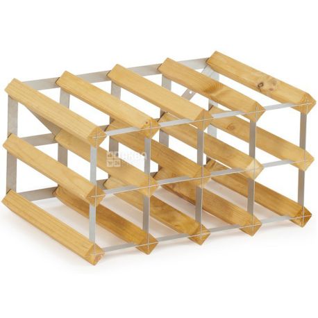Wine Rack, Стелаж на 12 пляшок вина, світлий дуб