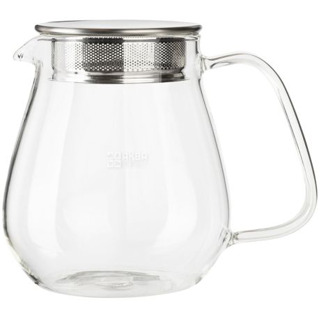 Kinto, Unitea, 1 шт., Заварник для чаю, скляний, прозорий, 750 мл