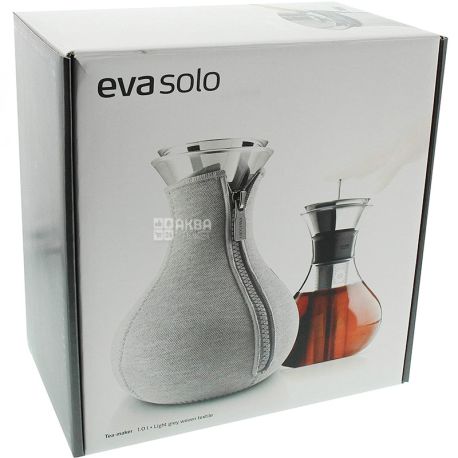 Eva Solo, 1 л, Заварник для чай светло-серый, термостойкое стекло
