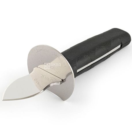 Gude, 5 cm, Oyster knife, black