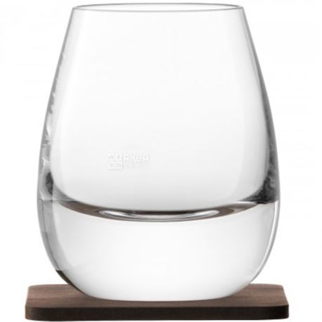 LSA international, Whisky, 2 шт., Набір келихів для віскі, з підставками, 250 мл