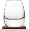 LSA international, Whisky, 2 шт. х 250 мл, Набір келихів для віскі, з підставками, скло