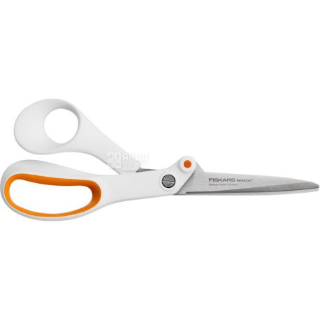Fiskars, 24 cm, Poultry scissors, universal, white