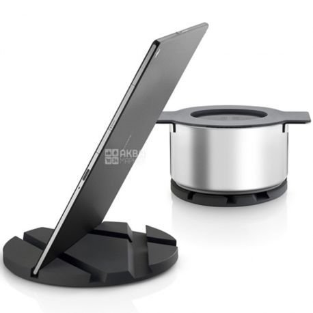 Eva Solo, Подставка для смартфонов, планшетов и посуды, силиконовая, серая